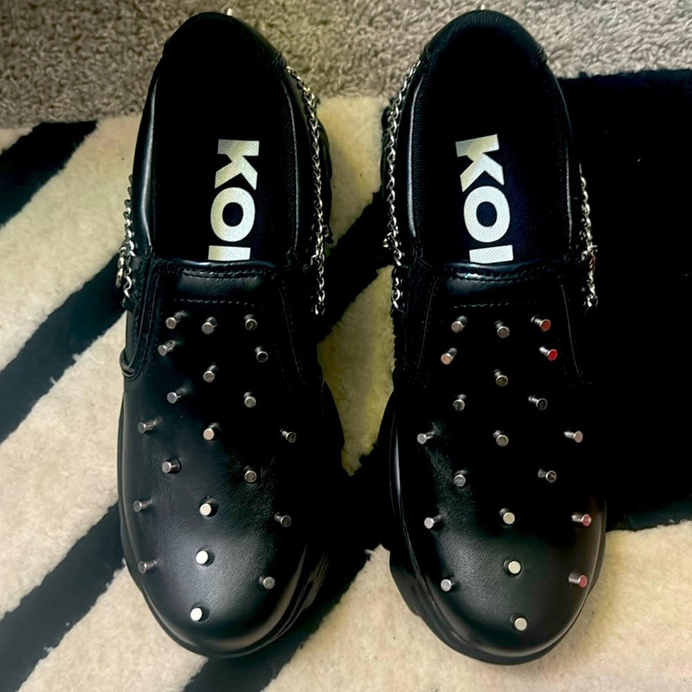 KOI SLIP ON PUNK SHOES